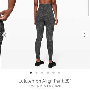 NWOT lululemon aligns